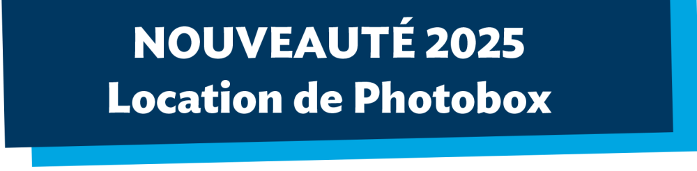 En-tête pour la location de photobox