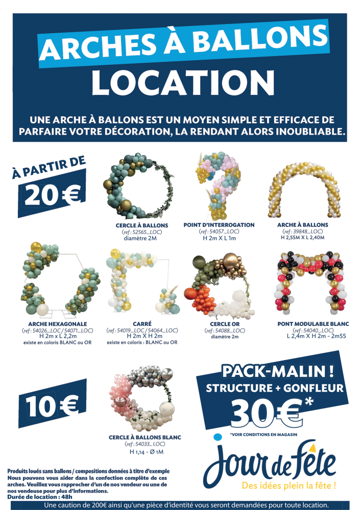 Structures à ballons