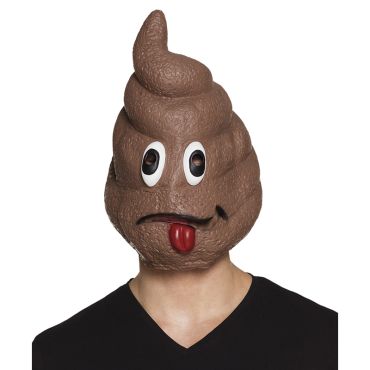 Masque en Latex "Crotte"- Adulte