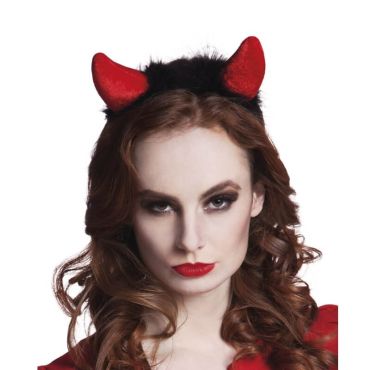 Serre-tête Adulte - Cornes de Diable