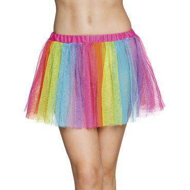 Tutu Fluo 80's Arc-en-Ciel
