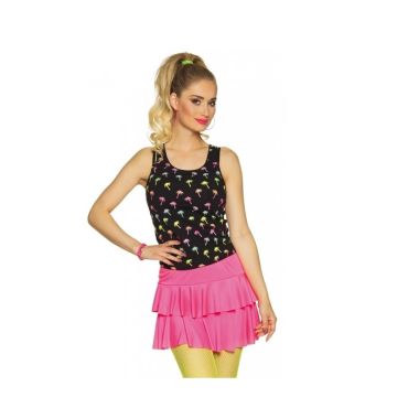 Jupe à Volants Femme - Rose