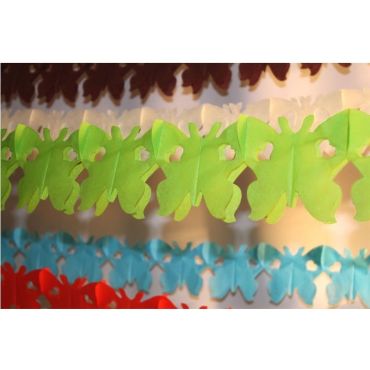 Guirlande Papillon - Vert Pomme