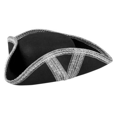 Chapeau de pirate tricorne - Adulte