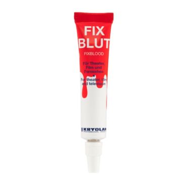 Tube de Faux Sang Kryolan - Séchage Rapide - Foncé - 6 ml