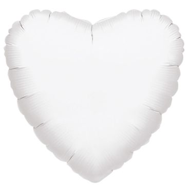 Ballon Hélium - Coeur Blanc Ballon Hélium - Coeur Blanc