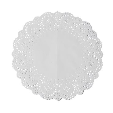 6 Grands Napperons Papier Dentelle