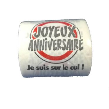 Papier Toilette "Joyeux Anniversaire"