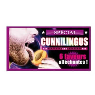 Chéquier Plaisirs Cunnilingus