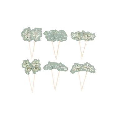 Disposez ces pics apéritifs avec la collection Greenery sur vos tables de mariage | jourdefete.com