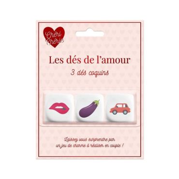 Un jeu de 3 dés coquins pour la Saint-Valentin | jourdefete.com