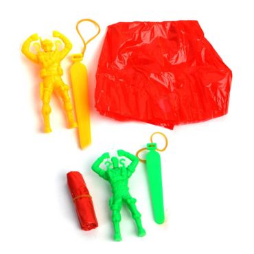 Joujou parachutiste - À l'unité