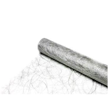 Chemin de Table Intissé 30 cm x 5 M – Argent | jourdefete.com