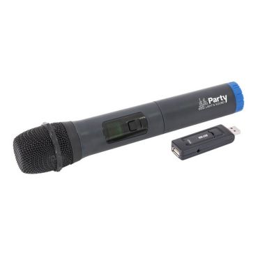 Microphone UHF sans fil via USB