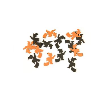 15 confettis de table en bois sorcière | jourdefete.com