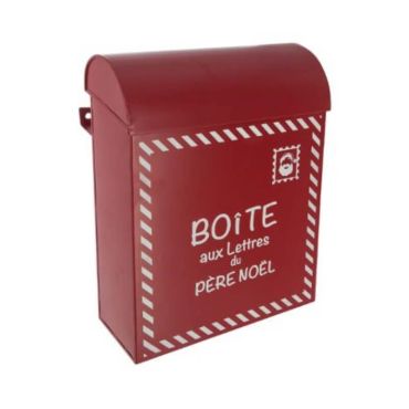 Boite aux Lettres du Père Noël en Métal