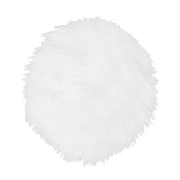Set de Table en Fausse Fourrure - Blanc Set de Table en Fausse Fourrure - Blanc