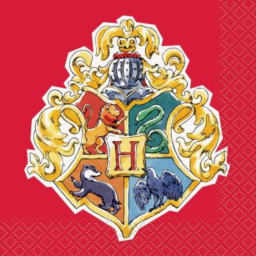 Sachet de 16 Serviettes Harry Potter ™ - 24,7 cm | jourdefete.com