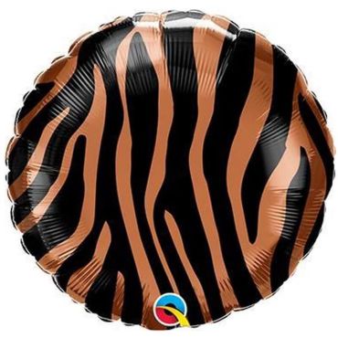 ballon en aluminium tigre de 45 cm | jourdefete.com