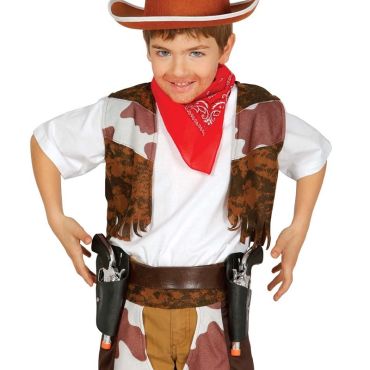 Cartouchière Double avec Pistolets Enfant