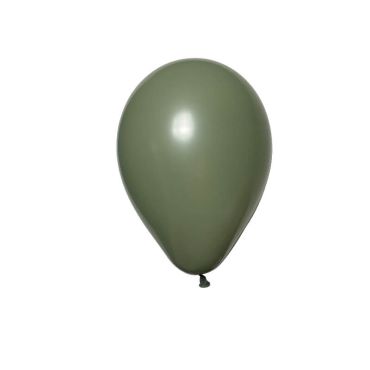 20 ballons opaques 25 cm vert olive | jourdefete.com