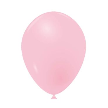 20 ballons opaques rose pastel 25 cm | jourdefete.com