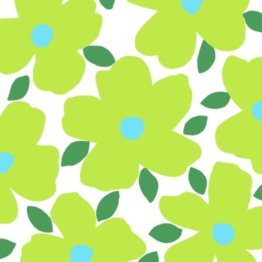 Serviettes en papier avec motif floral vert | jourdefete.com