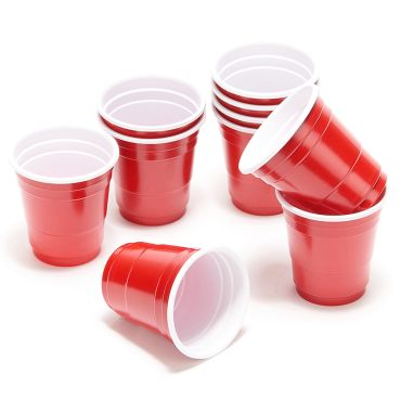 20 Gobelets 4cl - Original Party Shot - Rouge