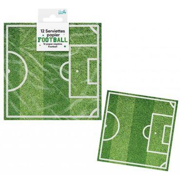 Des serviettes en forme de terrain de foot pour l'anniversaire de votre enfant | jourdefete.com