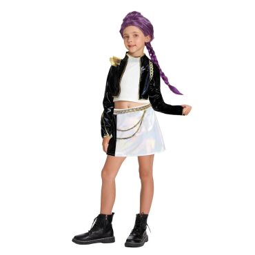 Déguisement chanteuse K-pop fille avec tenue de scène moderne | jourdefete.com