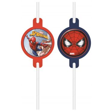 pailles spiderman | jourdefete.com