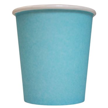 Gobelets en carton bleu pastel 20 cl - Lot de 25 | jourdefete.com