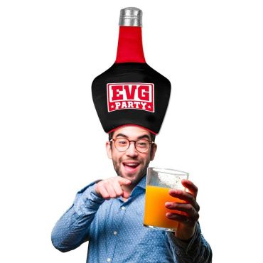 Chapeau bouteille - Enterrement de vie garçon | jourdefete.com
