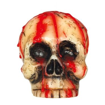 Bougie Tête de Mort - 10 cm
