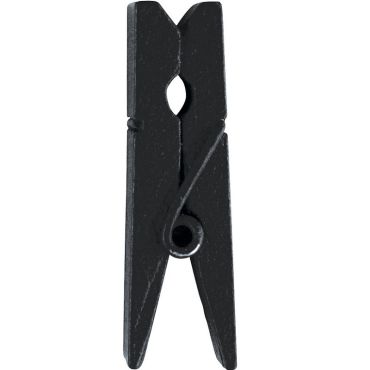 12 Pinces en Bois - Noir