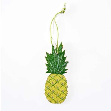 6 Ananas en Bois