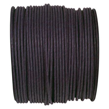 Bobine de corde en laiton 20m - Noir