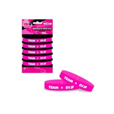 Pack de 5 Bracelets - Enterrement de Vie de Jeune Fille | jourdefete.com