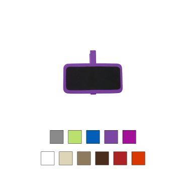 Porte-noms mini ardoises x12 - Différents coloris