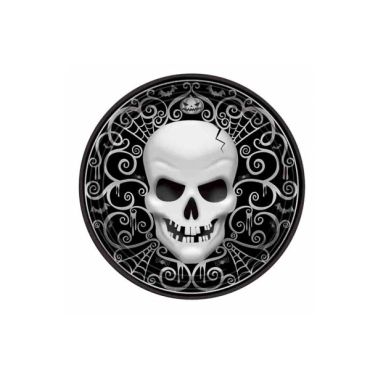 Petites assiettes x8 - Collection "Black ans Bone" Petites assiettes x8 - Collection "Black ans Bone"