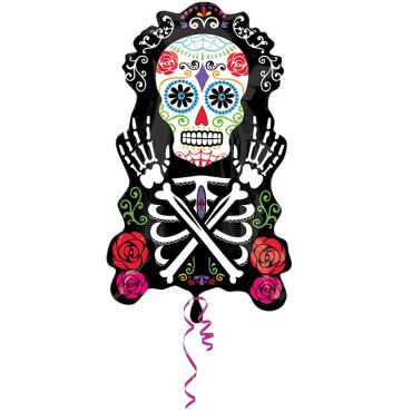 Ballon hélium Santa Muerte - Collection "Day of the dead"