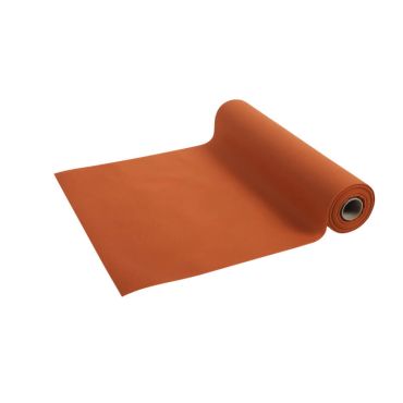 3 en 1 rouleau chemin de table prédécoupé couleur orange