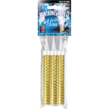 Fontaines de fête bleu pour Gender Reveal | jourdefete.com