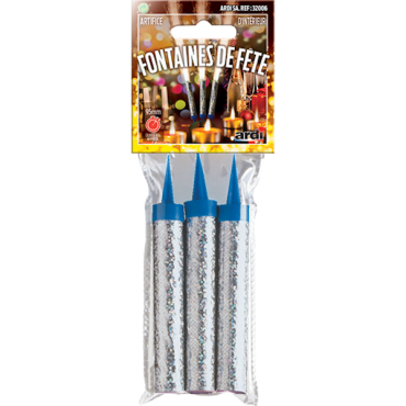 Fontaines scintillantes de fête de 95 mm | jourdefete.com
