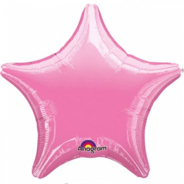 Ballon Hélium Etoile Rose Ancien