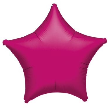Ballon Hélium - Etoile Fuchsia