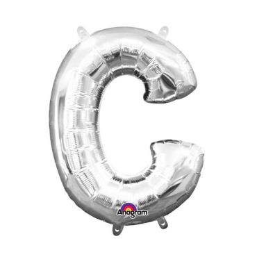 Ballon à air Lettre "C" - Argenté