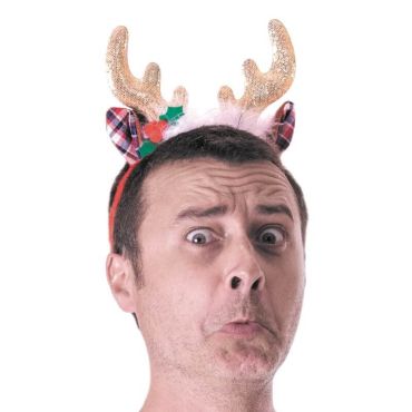 Serre-Tête Adulte - Renne Glamour