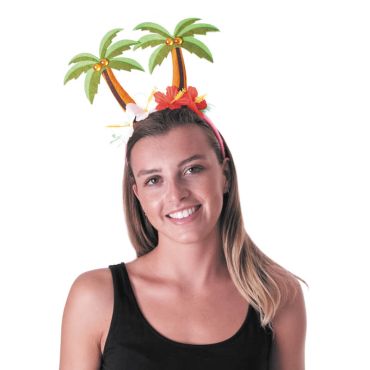 Serre-tête Holidays à palmiers