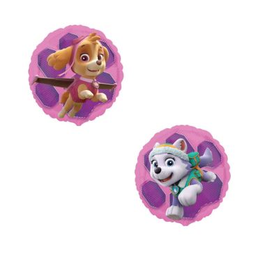 Ballon métallique Pat'Patrouille deux faces